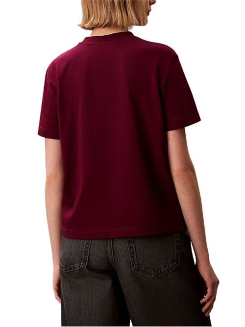 T-shirt logo metallizzato Calvin Klein Jeans | LV047E819G2E5